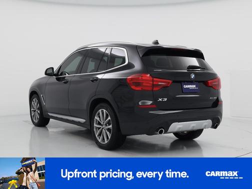 Black 2019 BMW X3 XDrive30i