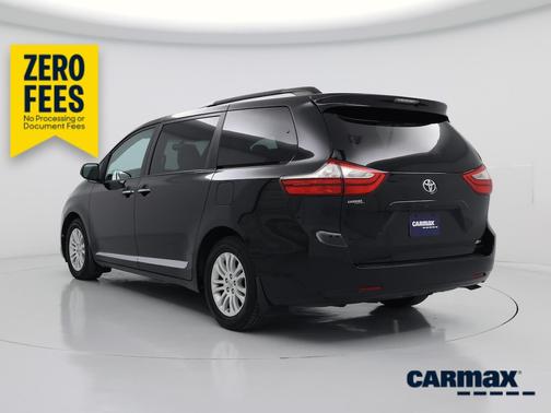 Black 2017 Toyota Sienna XLE