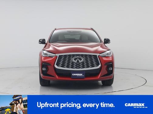Red 2023 INFINITI QX55 Sensory