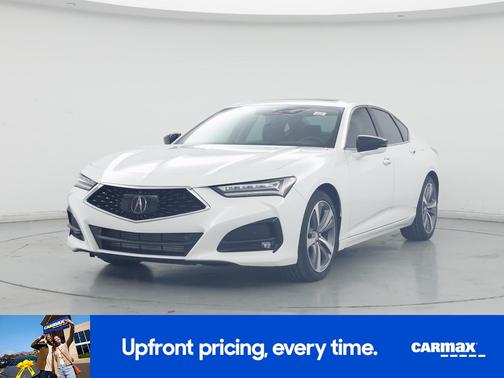 White 2021 Acura TLX SH-AWD Advance