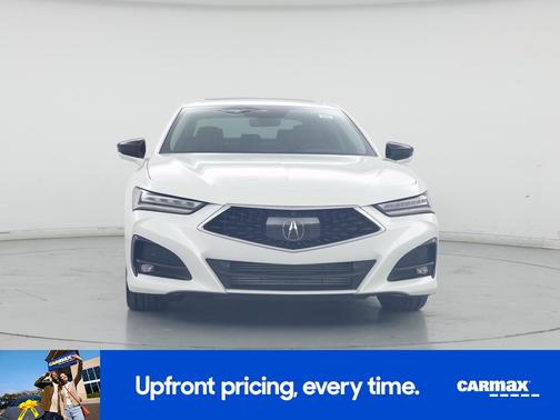 White 2021 Acura TLX SH-AWD Advance