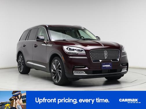 Burgundy 2021 Lincoln Aviator Reserve