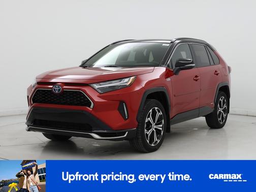 Red 2023 Toyota RAV4 Prime XSE