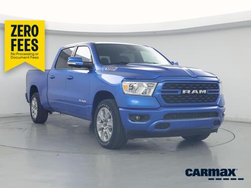 Blue 2022 RAM 1500 Bighorn