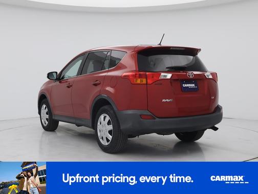 Red 2015 Toyota RAV4 LE