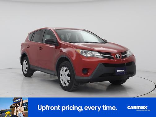 Red 2015 Toyota RAV4 LE