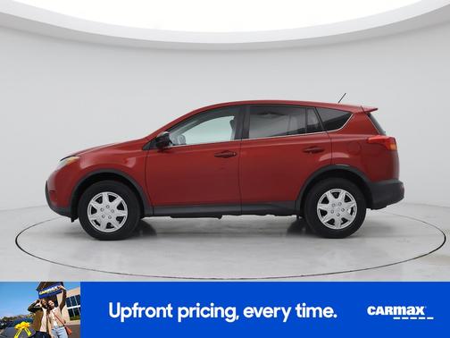 Red 2015 Toyota RAV4 LE