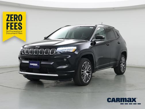 Black 2022 Jeep Compass Limited