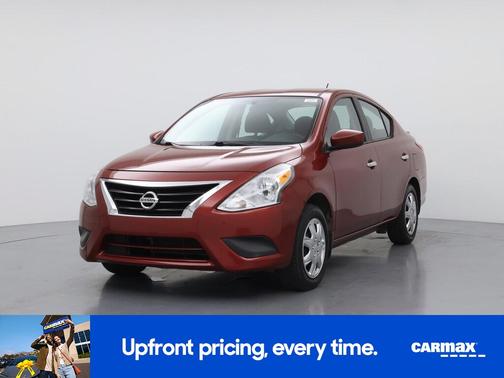 Red 2017 Nissan Versa SV