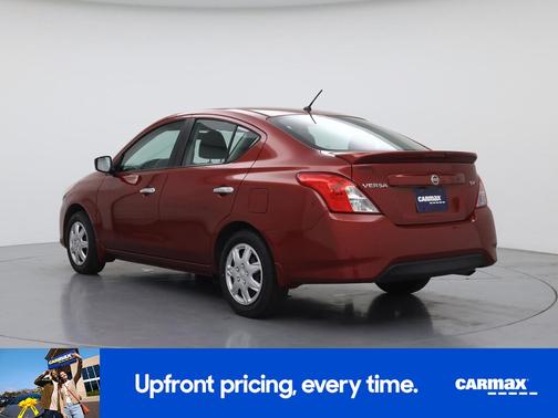 Red 2017 Nissan Versa SV