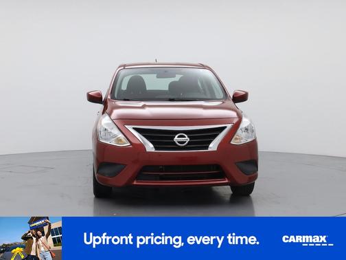 Red 2017 Nissan Versa SV