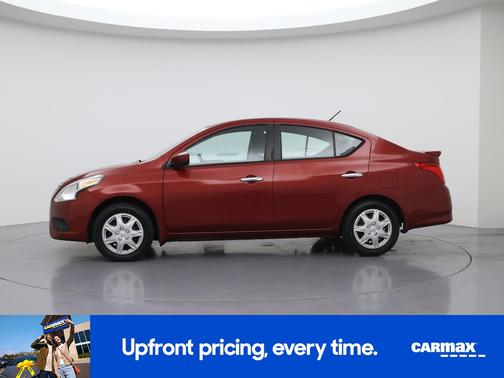 Red 2017 Nissan Versa SV