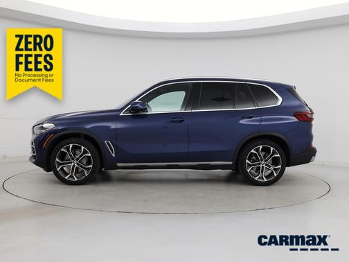 Blue 2021 BMW X5 xDrive40i