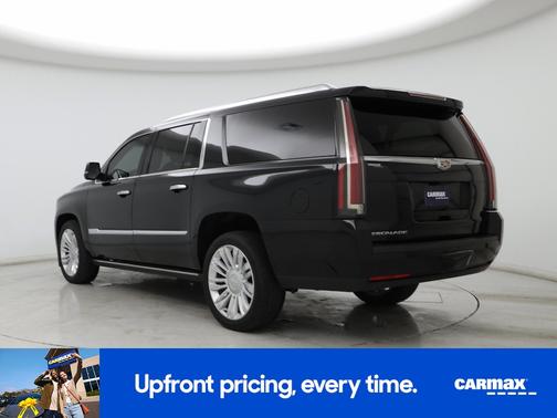 Black 2019 Cadillac Escalade ESV Platinum