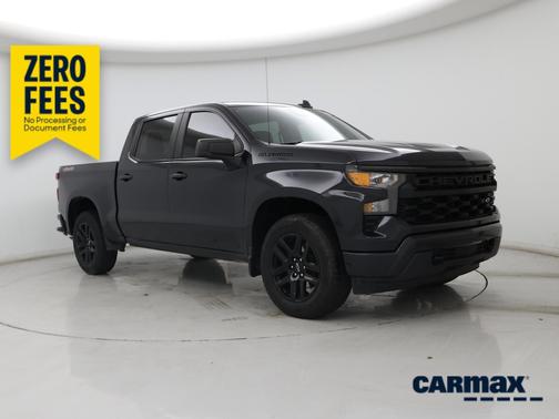 Gray 2023 Chevrolet Silverado 1500 Custom