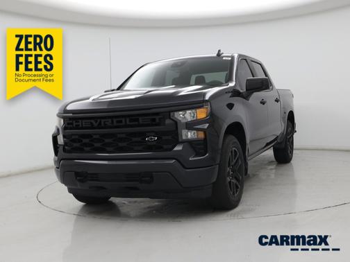 Gray 2023 Chevrolet Silverado 1500 Custom