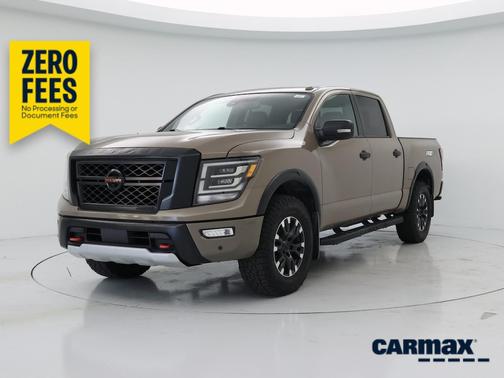 Tan 2020 Nissan Titan PRO-4X