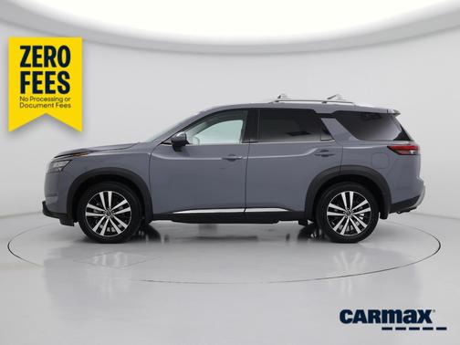 Gray 2025 Nissan Pathfinder Platinum