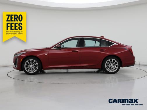 Red 2024 Cadillac CT5 Premium Luxury