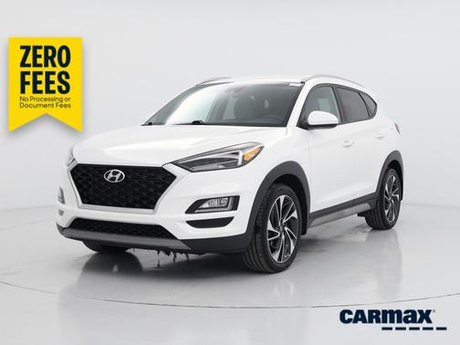 White 2021 Hyundai TUCSON Sport