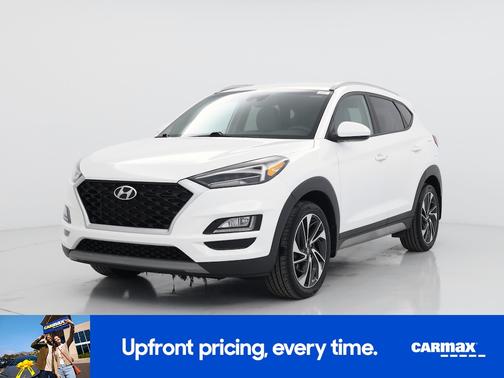 White 2021 Hyundai TUCSON Sport
