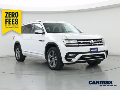 White 2019 Volkswagen Atlas SE R-Line