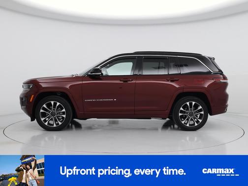Burgundy 2024 Jeep Grand Cherokee Overland
