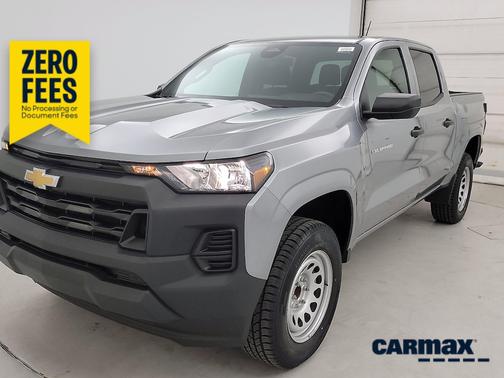 Gray 2024 Chevrolet Colorado Work Truck