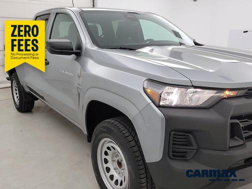 Gray 2024 Chevrolet Colorado Work Truck