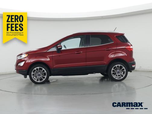 Red 2020 Ford EcoSport Titanium