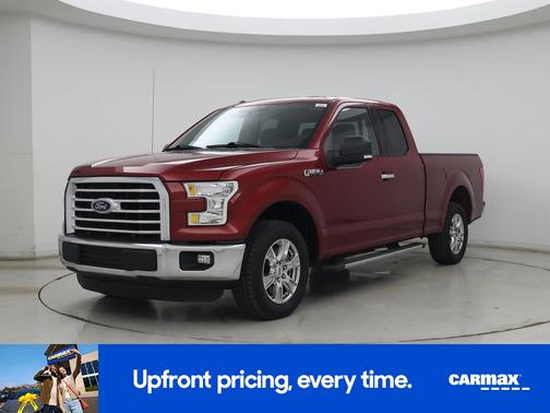 Red 2016 Ford F-150 XLT