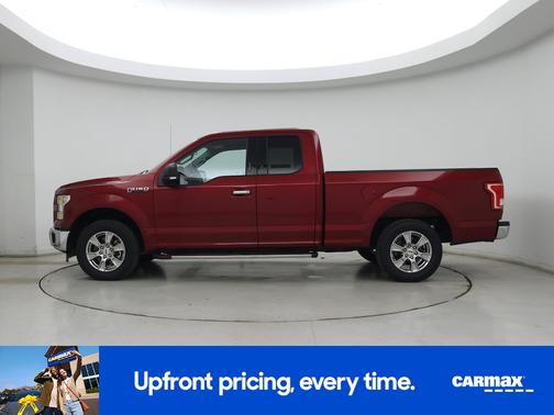 Red 2016 Ford F-150 XLT
