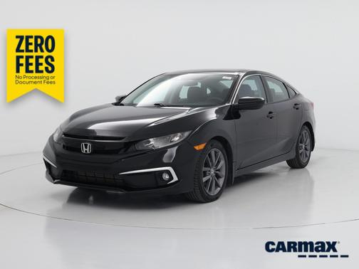 Black 2019 Honda Civic EX