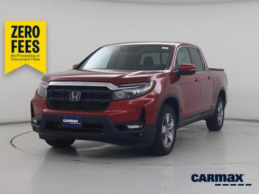 Red 2025 Honda Ridgeline RTL