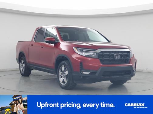 Red 2025 Honda Ridgeline RTL