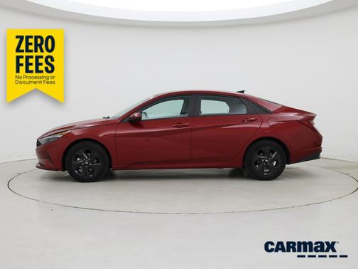 Burgundy 2023 Hyundai ELANTRA SEL