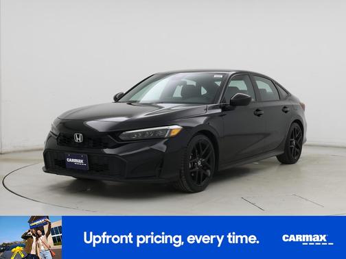 Black 2025 Honda Civic Sport