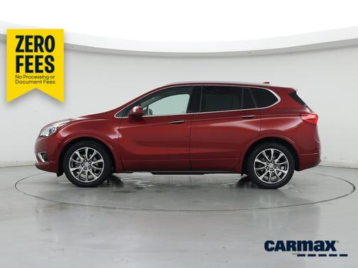 Red 2020 Buick Envision Essence
