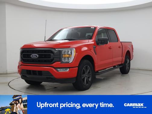Red 2022 Ford F-150 XLT