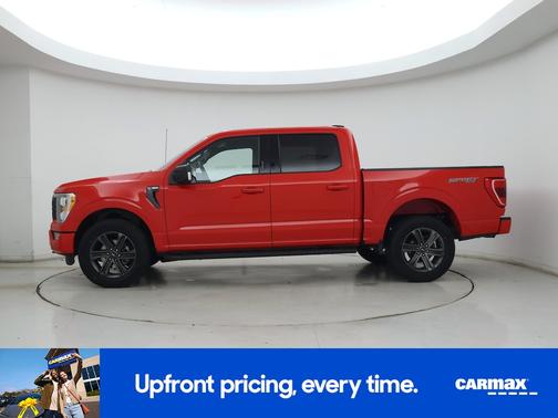 Red 2022 Ford F-150 XLT