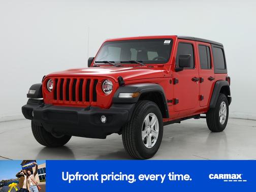 Red 2022 Jeep Wrangler Unlimited Sport S