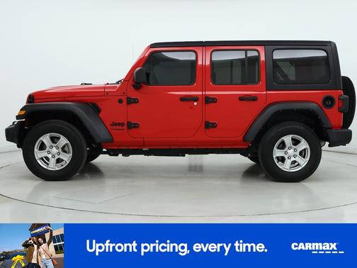 Red 2022 Jeep Wrangler Unlimited Sport S