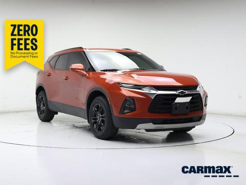 Orange 2021 Chevrolet Blazer 2LT