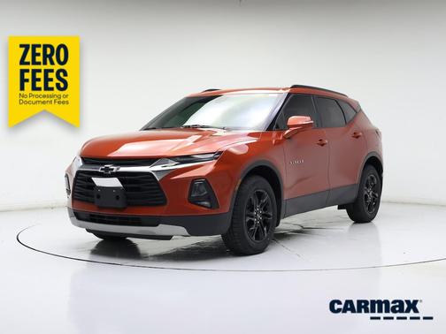 Orange 2021 Chevrolet Blazer 2LT