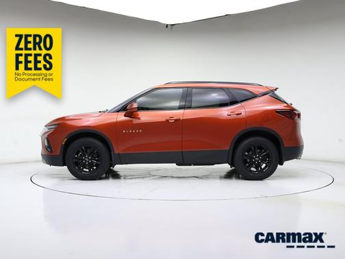 Orange 2021 Chevrolet Blazer 2LT