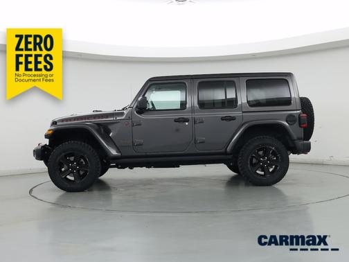 Gray 2020 Jeep Wrangler Unlimited Rubicon