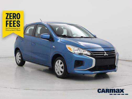 Blue 2021 Mitsubishi Mirage ES