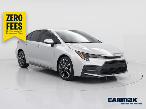 Silver 2021 Toyota Corolla SE