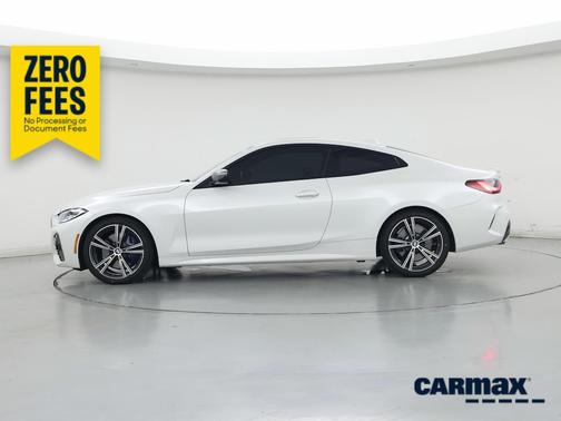 White 2021 BMW M440 I xDrive