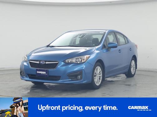 Blue 2017 Subaru Impreza 2.0I Premium